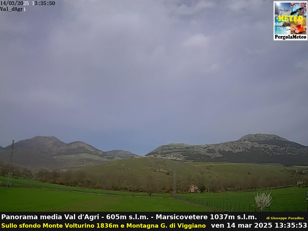 immagine della webcam nei dintorni di Monte Sirino: webcam Tramutola